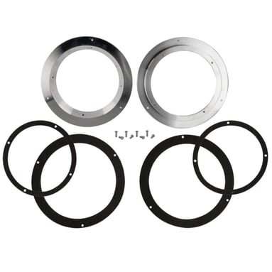Placute universale pentru difuzoare din aluminiu 200 x 165 mm