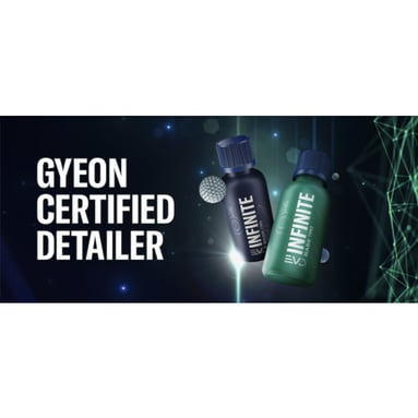 Banner pe perete Gyeon Banner / Certified Detailer Q² Infinite Base Type 1 & 2 200x90 cm