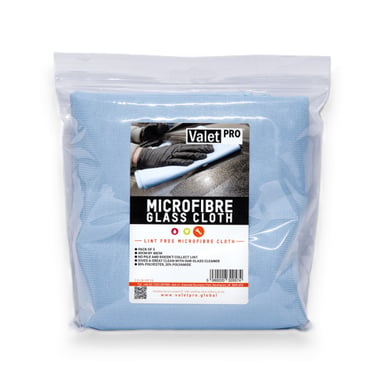 Set de cârpe pentru ferestre ValetPRO Pânză de sticlă din microfibră (pachet de 3)