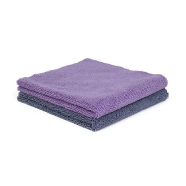 Prosop din microfibră Purestar Two Face Buffing Towel Mov/Gri
