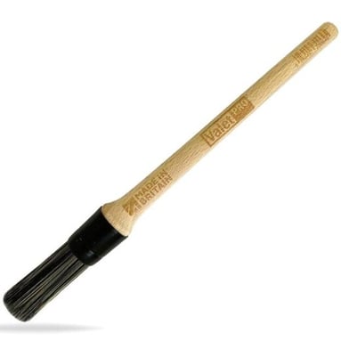 ValetPRO Small Wooden Handle Dash Brush (Chemical resistant)