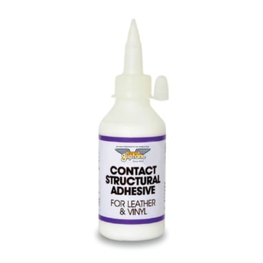 Adeziv pentru piele și vinil Gliptone Liquid Leather Glue - Adeziv structural de contact (100 ml)