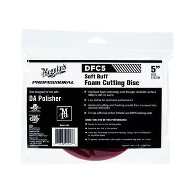 Meguiar's Soft Buff Foam Cutting Disc 5"
