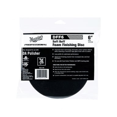 Meguiar's Soft Buff Foam Finishing Disc 6"