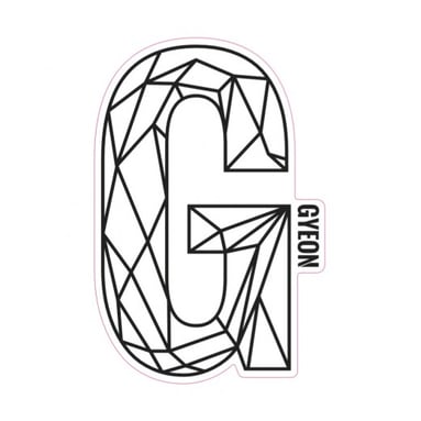 Autocolant Gyeon G Sticker Black (200 mm x 131,3 mm)