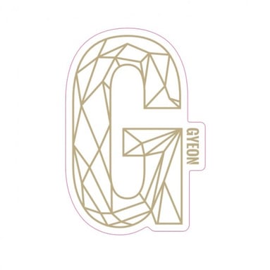 Autocolant Gyeon G Sticker Gold (100 mm x 65,6 mm)