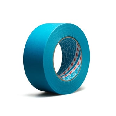 Bandă de mascare rezistentă la apă 3M 3434 albastră, dimensiune 48 mm x 50 m