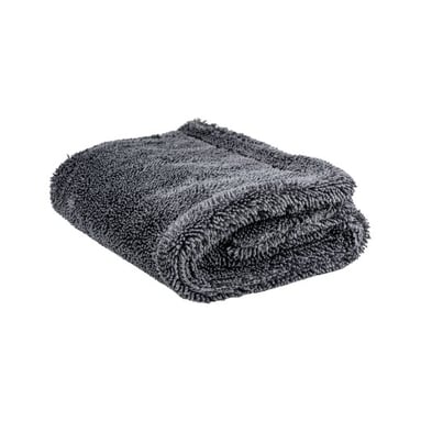 Carbon Collective Onyx Twisted Mini Drying Towel - Wheels & Shuts (Grey)