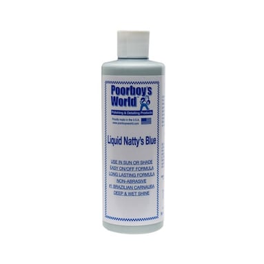 ceară carnauba lichidă Poorboy's Liquid Natty's Blue Wax (473 ml)