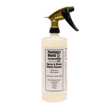 Poorboy's Spray și Rinse Wheel Cleaner (946 ml)