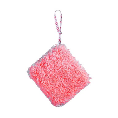 Burete de spalat din microfibra Purestar Creamy Wash Pad Neon Peach