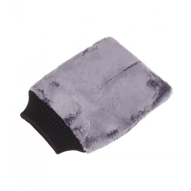 Mănușă de spălat din microfibră Purestar Plush Wash Mitt Gri