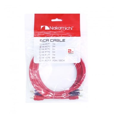 Cablu de semnal Nakamichi NK-RCP2
