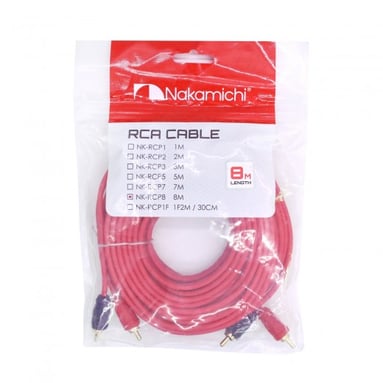 Cablu de semnal Nakamichi NK-RCP8