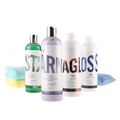 Set pentru protecție cu vopsea lucioasă și Stjarnagloss