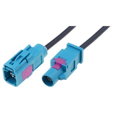 Cablu prelungitor pentru antenă 4carmedia ZRS-FAKRA.M/F.06  Mufă FAKRA (femelă)  Conector FAKRA (mascul)  Lungime cablu: 6 m
