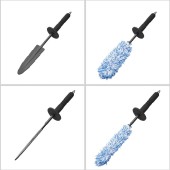 Perie ingenioasă pentru jante de aluminiu CARMODO Premium Felgenbürste incl. Wechselbezug