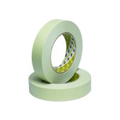 Bandă de mascare rezistentă la apă 3M 3030 verde, dimensiune 25 mm x 50 m