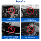 Keetec CP85 PRO - Modul pentru wireless Carplay AndroidAuto