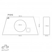 Dulap închis Basser P1015 Black