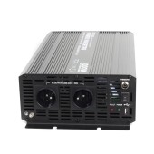 Convertor de tensiune de la 24V la 230V + USB, 3000W - CAR3000-24V