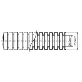 Furtun flexibil - gât de găină 26/32 mm