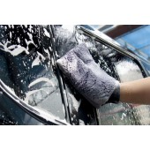 Mănușă de spălat din microfibră Purestar Plush Wash Mitt Gri