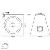 Dulap închis Basser C1015 Black