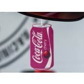 Parfum auto suspendat Airpure Coca-Cola, aromă de cireșe Coca-Cola - doză