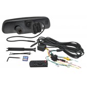 Cameră HD DVR cu înregistrare și monitor de 4,3" în oglinda retrovizoare HV-043LA