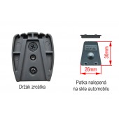 Cameră HD DVR cu înregistrare și monitor de 4,3" în oglinda retrovizoare HV-043LA