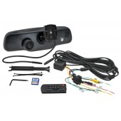 Cameră HD DVR cu înregistrare și monitor de 4,3" în oglinda retrovizoare HV-043LA