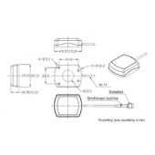 Antena GPS AGP-103 BNC
