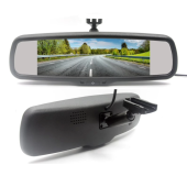 Ecran AHD 7" în oglindă, cu suport și bază pentru sticlă TFT MIRROR7 AHD