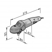 Polizor ergonomic cu reglare FLEX PE 14-3 125