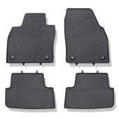 Covorașe de cauciuc Geyer & Hosaja pentru Audi A1 (2018 ->) / Seat Arona (2017 ->), Seat Ibiza (2017 ->) / Volkswagen Polo (2017 ->), Volkswagen Taigo (2021 ->), Volkswagen T-Cross (2018 ->) / Škoda Fabia 4 (2021 ->)