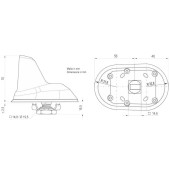 Antena Blaupunkt DAB-A-GPS-A Shark