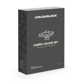 Set de curățare și îngrijire pentru mașini decapotabile COLOURLOCK de la KochChemie Cabrio Colour Set gri maro închis