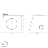 Carcasa bass reflex Basser B1035S