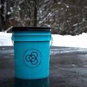 Capac Carbon Collective Gamma Seal Bucket Lid - Black