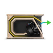 Subwoofer în cutie JL Audio HO110-W6v3