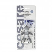 Parfum auto argintiu Mr&Mrs Fragrance Cesare Orange & Sandal Wood