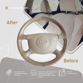 Set de renovare a volanului Leather Expert - Steering Wheel Black