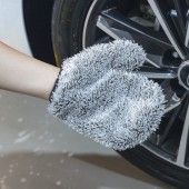 Mănușă de spălare a roților Purestar Double Twist din microfibră