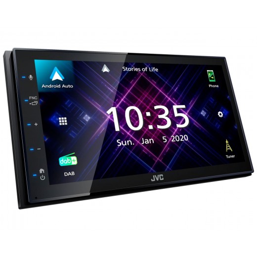 Radio auto 2DIN fără unitate CD JVC KW-M565DBT