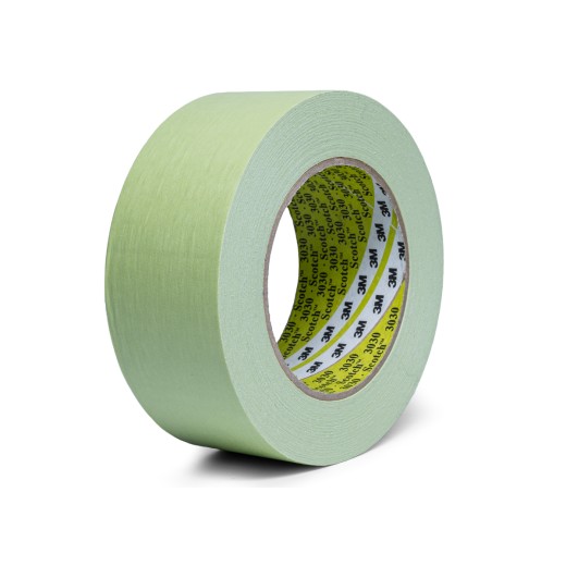 Bandă de mascare rezistentă la apă 3M 3030 verde, dimensiune 48 mm x 50 m
