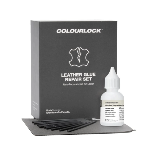 Set de reparații pentru piele COLOURLOCK de la KochChemie Set de reparații cu adeziv pentru piele