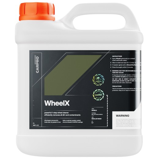 Soluție de curățare a roților CarPro WheelX (4 l)