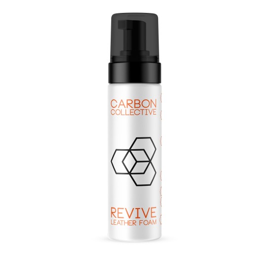 Produs de curățare și impregnare pentru piele Carbon Collective Revive Foaming Leather Cleaner (200 ml)