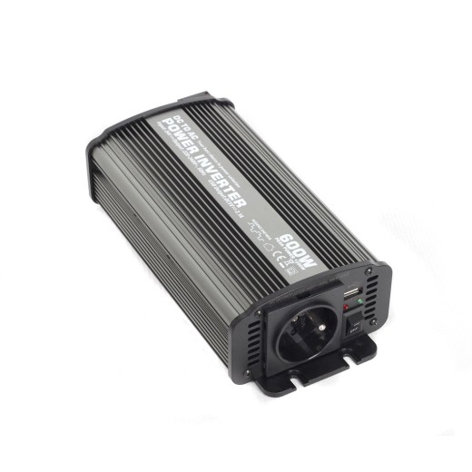 Convertor de tensiune de la 12V la 230V, USB, 600W - CAR600